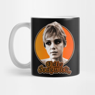 Retro Edie Sedgwick Tribute Mug